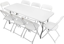 1 Table & 8 Chairs Set